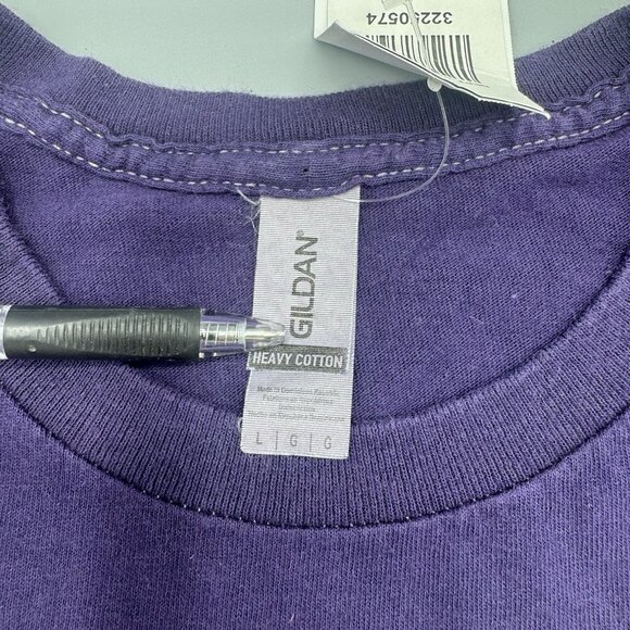 Melanie Martinez Eye Heart Oracle T-Shirt Purple Gildan LARGE New - Picture 6 of 7